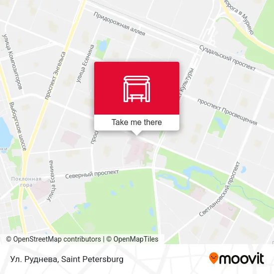 Ул. Руднева map