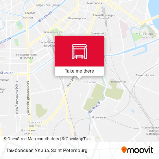 Тамбовская Улица map