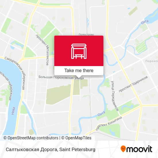 Салтыковская Дорога map