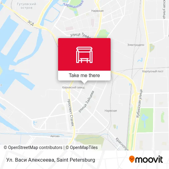 Ул. Васи Алексеева map