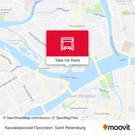 Кронверкский Проспект map