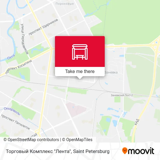 Торговый Комплекс ''Лента'' map