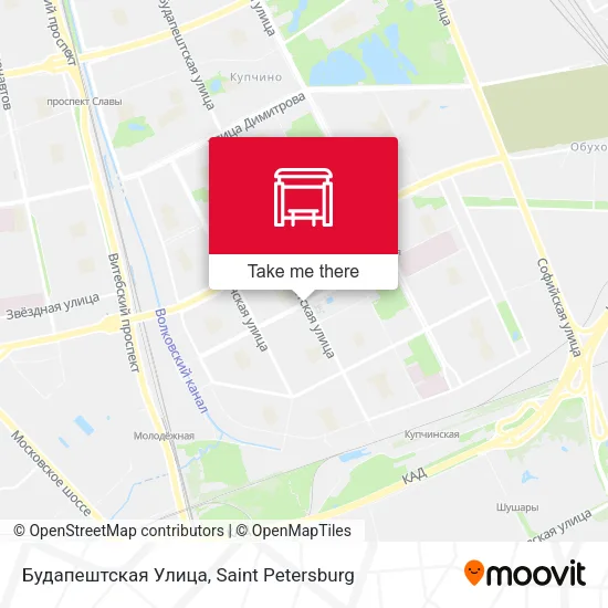 Будапештская Улица map