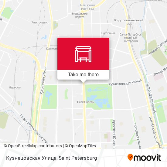 Кузнецовская Улица map