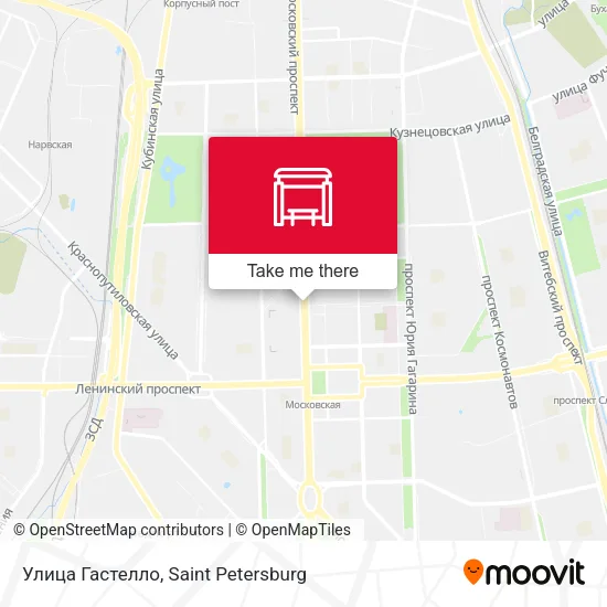 Улица Гастелло map