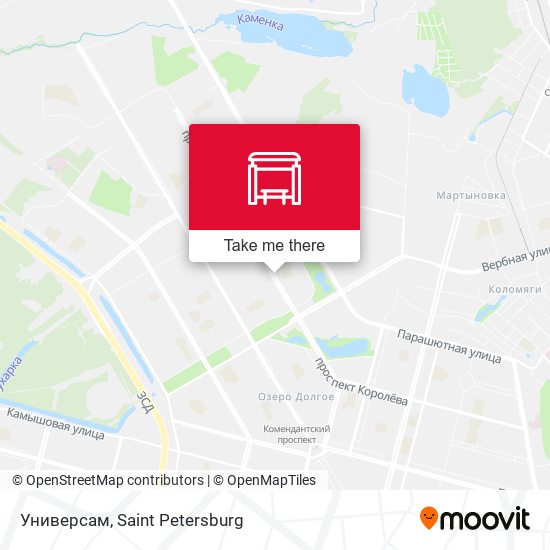 Универсам map