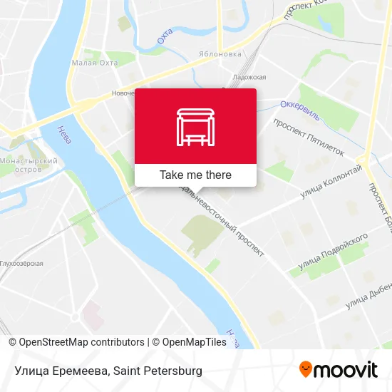 Улица Еремеева map