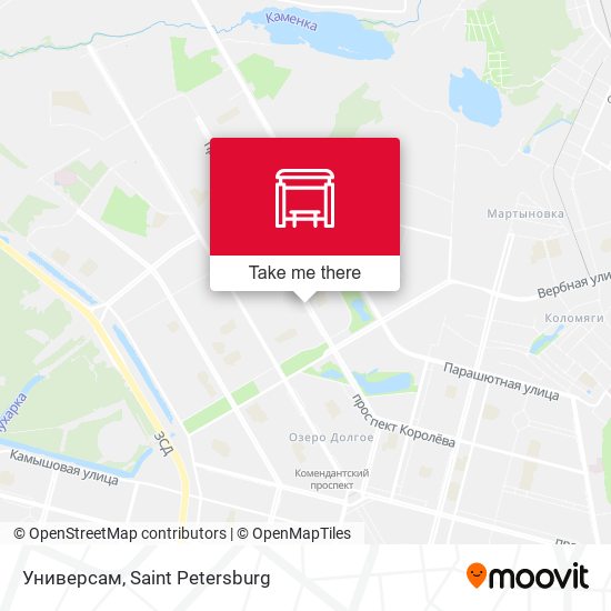 Универсам map