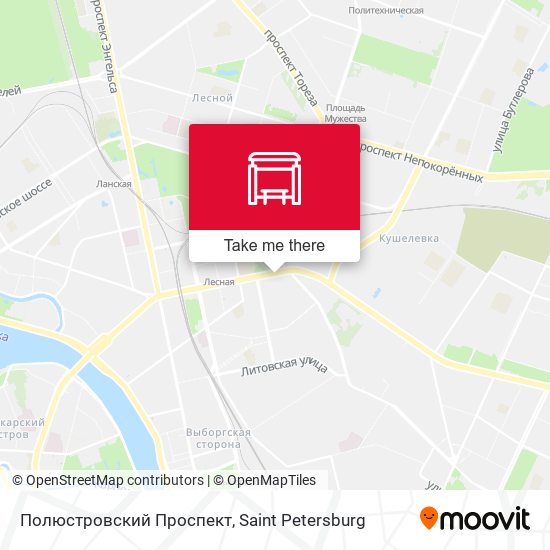 Полюстровский Проспект map