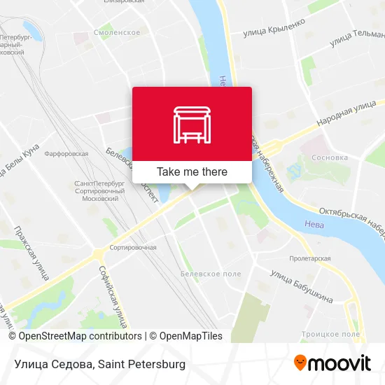 Улица Седова map
