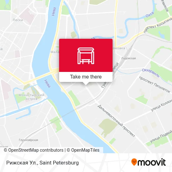 Рижская Ул. map