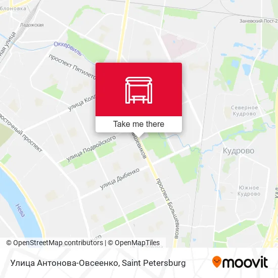 Улица Антонова-Овсеенко map