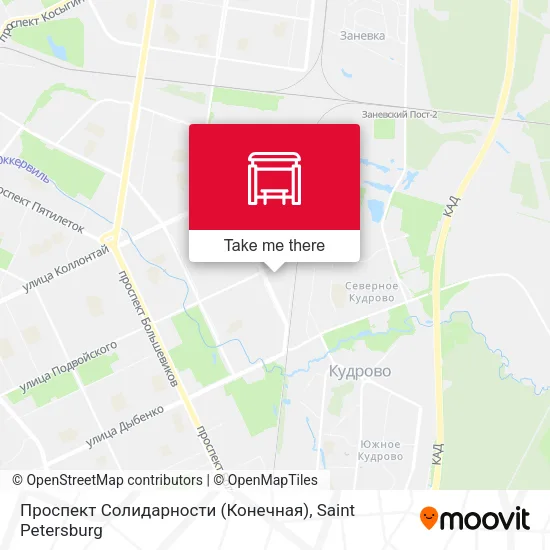 Проспект Солидарности (Конечная) map