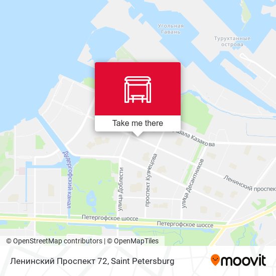 Ленинский Проспект 72 map