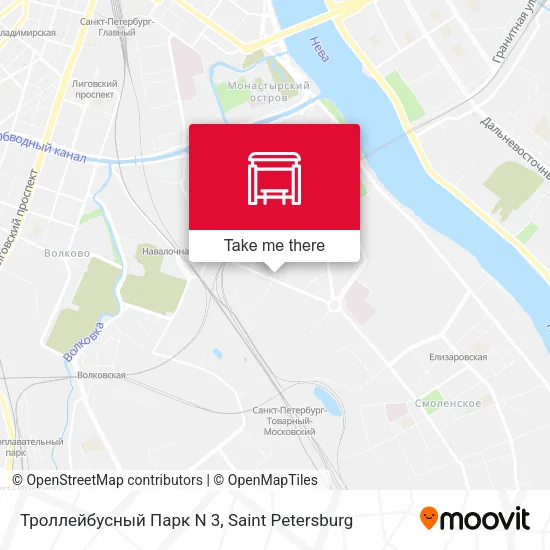 Троллейбусный Парк N 3 map