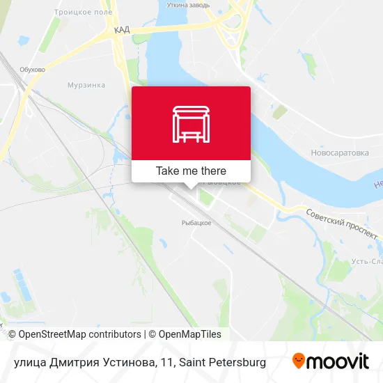 улица Дмитрия Устинова, 11 map