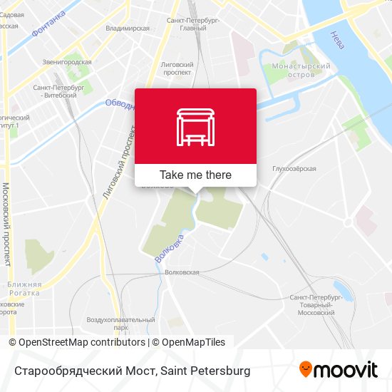 Старообрядческий Мост map