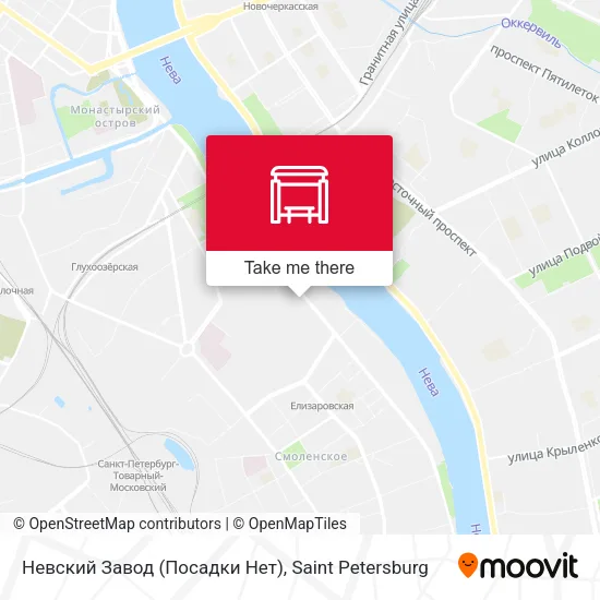 Невский Завод (Посадки Нет) map