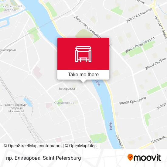 пр. Елизарова map