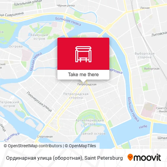 Ординарная улица (оборотная) map
