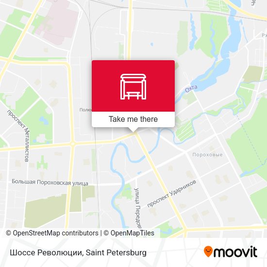 Шоссе Революции map