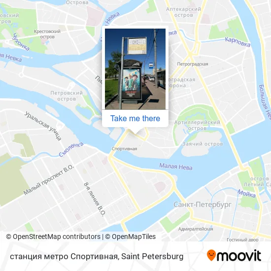 станция метро Спортивная map