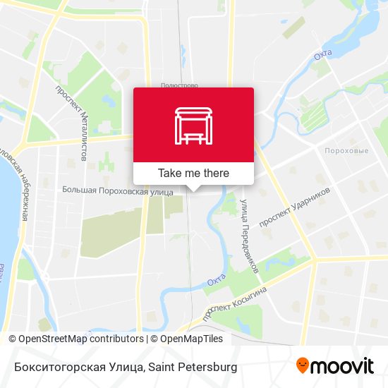 Бокситогорская Улица map