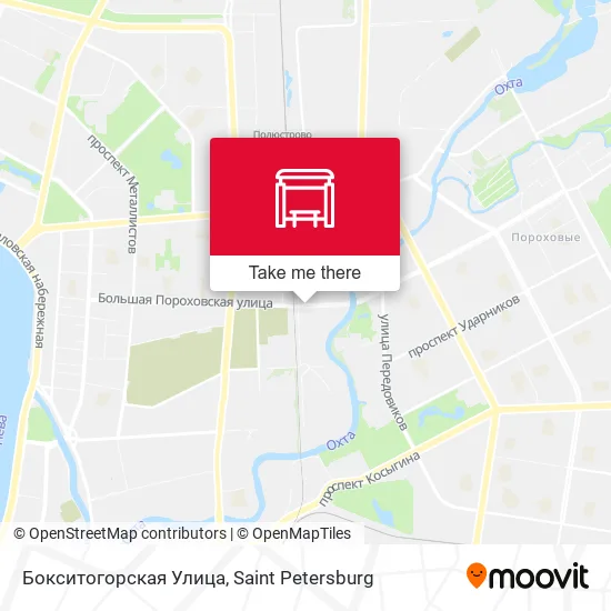 Бокситогорская Улица map