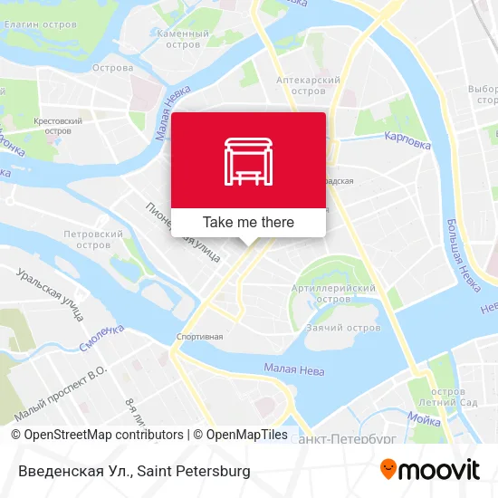 Введенская Ул. map
