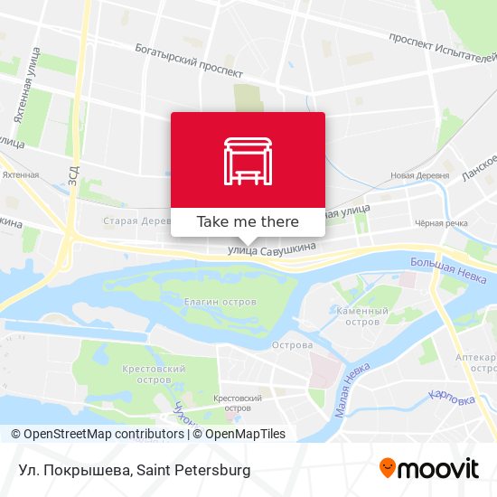 Ул. Покрышева map