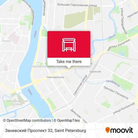 Заневский Проспект 32 map