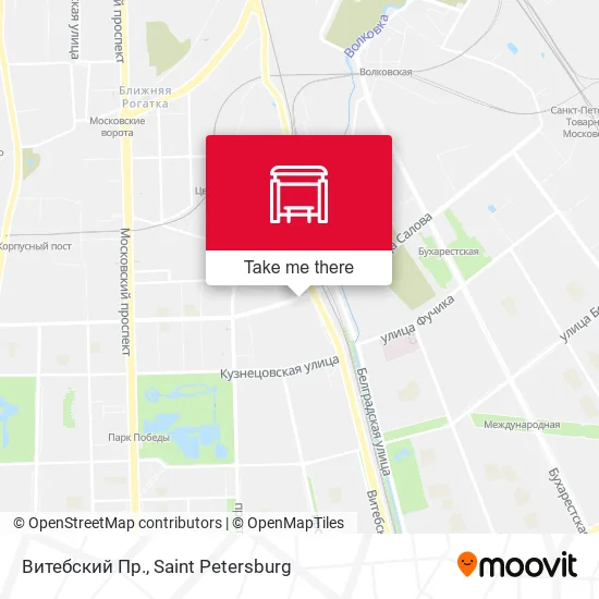 Витебский Пр. map