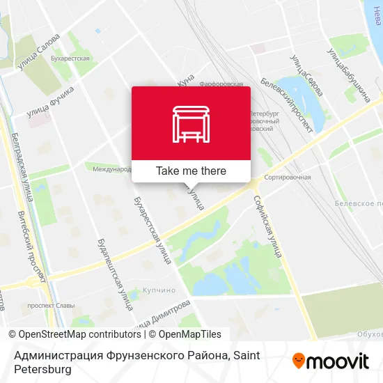 Администрация Фрунзенского Района map