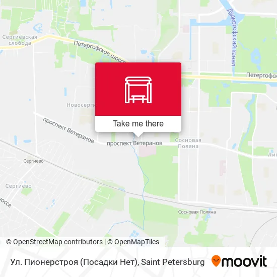 Ул. Пионерстроя (Посадки Нет) map
