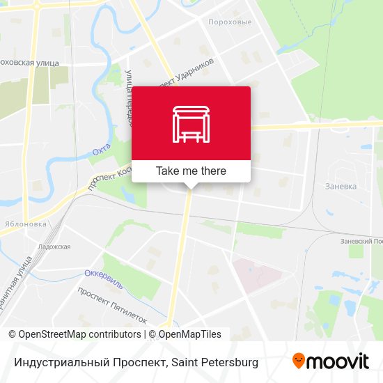 Индустриальный Проспект map