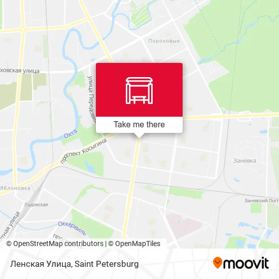 Ленская Улица map