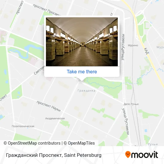 Гражданский Проспект map