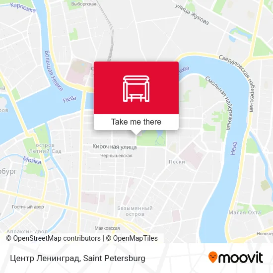 Центр Ленинград map