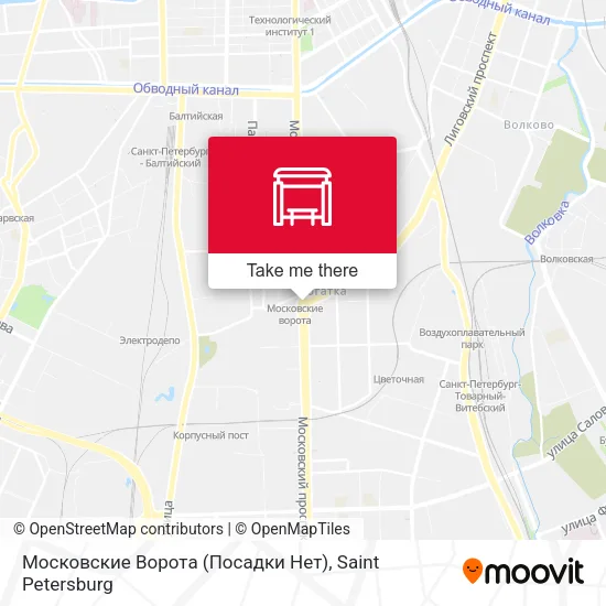 Московские Ворота (Посадки Нет) map