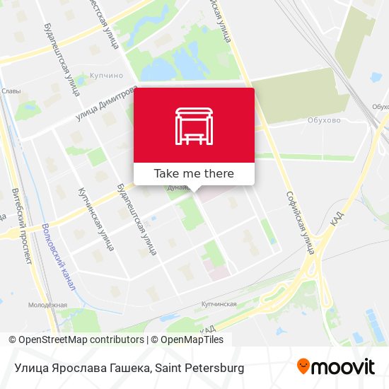 Улица Ярослава Гашека map
