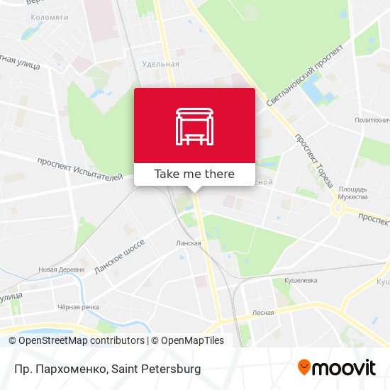 Пр. Пархоменко map