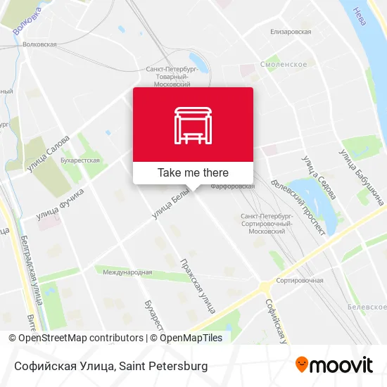 Софийская Улица map