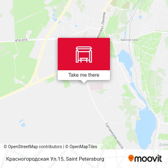 Красногородская Ул.15 map