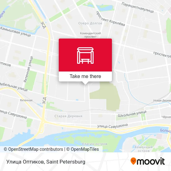 Улица Оптиков map