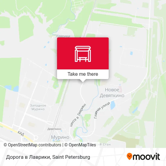 Дорога в Лаврики map