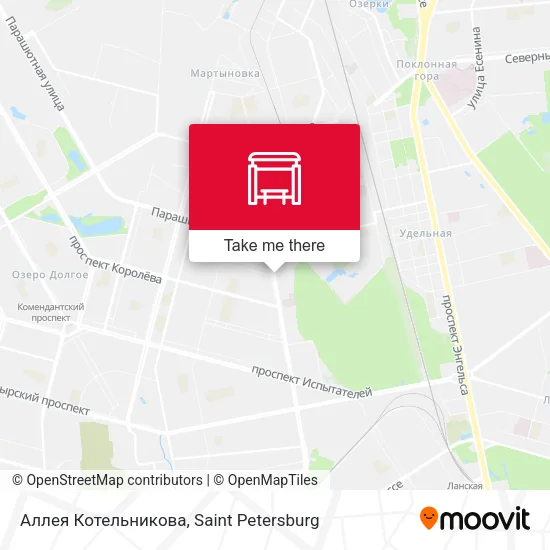 Аллея Котельникова map