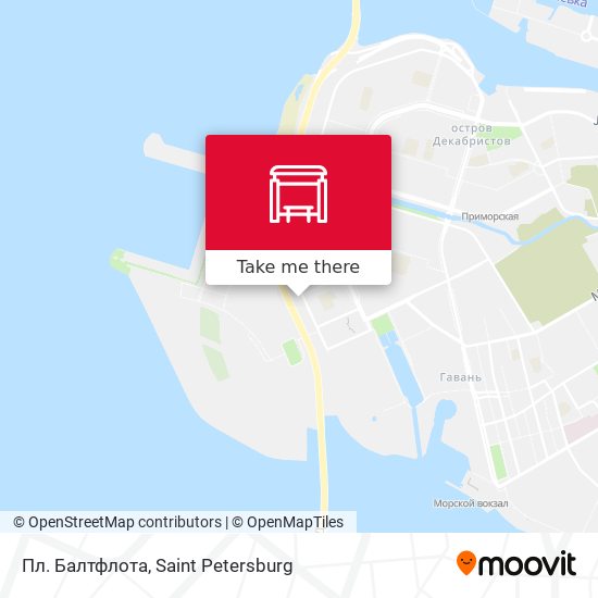 Пл. Балтфлота map