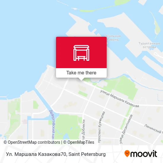 Ул. Маршала Казакова70 map