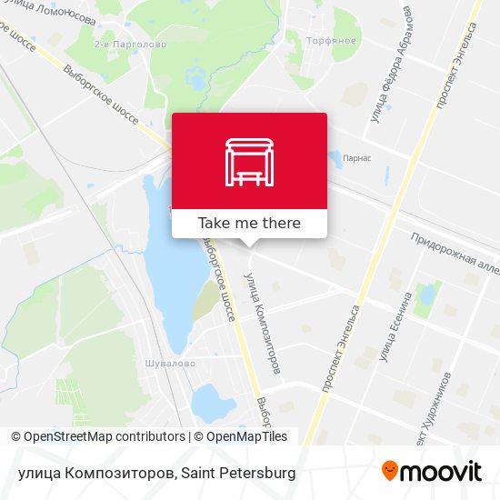 улица Композиторов map