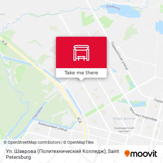 Ул. Шаврова (Политехнический Колледж) map
